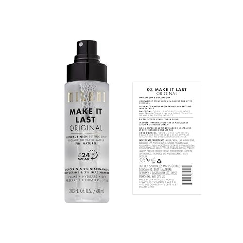Make It Last Original Natural Finish Setting Spray & Primer 2-Pack - Long-Lasting Makeup Hold