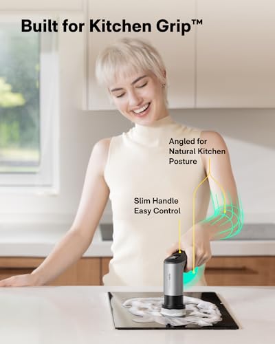 HOTO Cordless Spin Scrubber with 6 Magnetic Brush Heads, IPX7 Waterproof