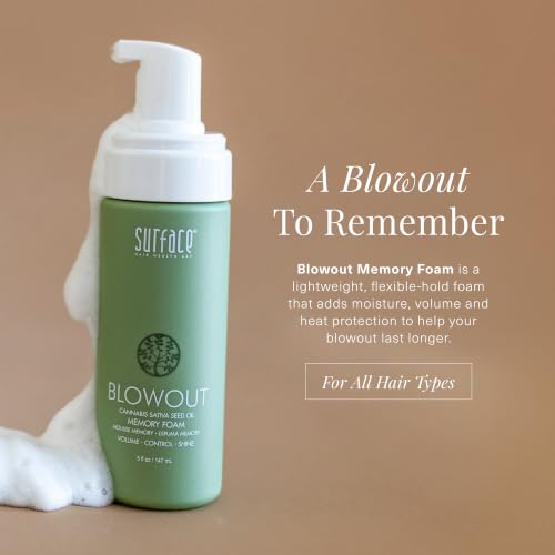 Volumizing Hair Mousse for Long-Lasting Blowouts - 5 oz