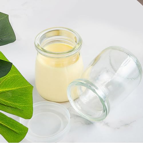 60 Pack Mini Glass Jars with Lids - 3.4 oz Food Storage & Gift Containers (Variation: Glass-60pack-3.4oz)