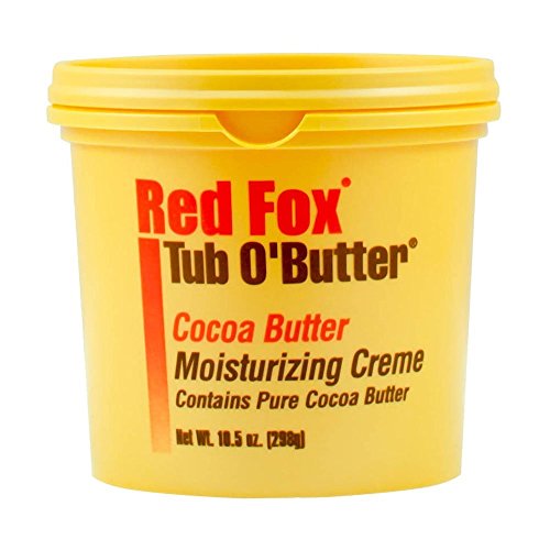 Red Fox Tub O'Butter Cocoa Butter Moisturizing Creme 10.5 oz Pack of 4