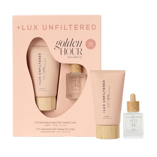 Travel Size Self Tanning Lotion & Bronzing Drops Set - Mini Glow Kit