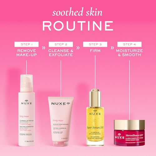 NUXE Very Rose Soothing Face Wash for Sensitive Skin 5 Fl Oz