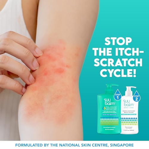 Rapid Itch Relief Cream for Eczema Psoriasis Sensitive Skin 2.53 fl oz