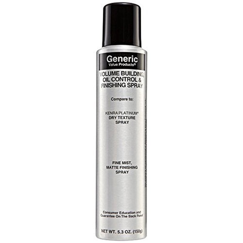 Generic Value Products Volume Building, Oil Control & Finishing Spray Compare to Platinum Dry Texture Spray 6