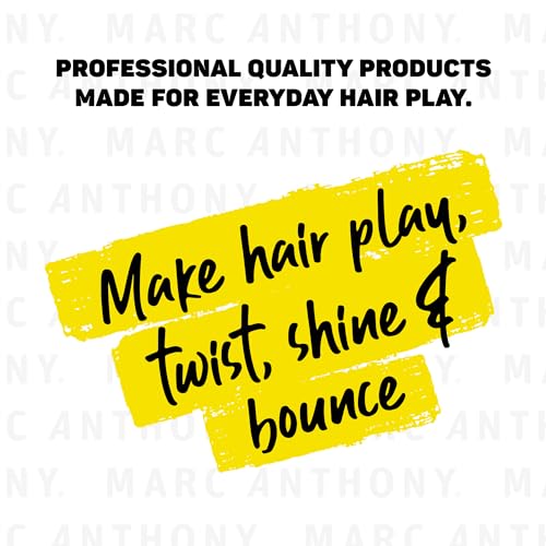 Marc Anthony Volumizing Hair Spray for Volume & Shine, Coconut & Shea - Long Lasting Anti-Humidity Flexible Hold Hairspray With No Flaking, Stiffness or Residue - Hair Styling Fights & Reduces Frizz