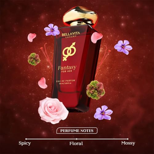 Luxury Women's Eau de Parfum - Fantasy Collection, 3.4 Fl Oz