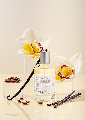 Addicted No. 3 Eau De Parfum for Women - Inspired by Black Opium, 100ml (Variation of Addicted No. 3 - Inspired by Blk. Opium, 3.4 Fl Oz)