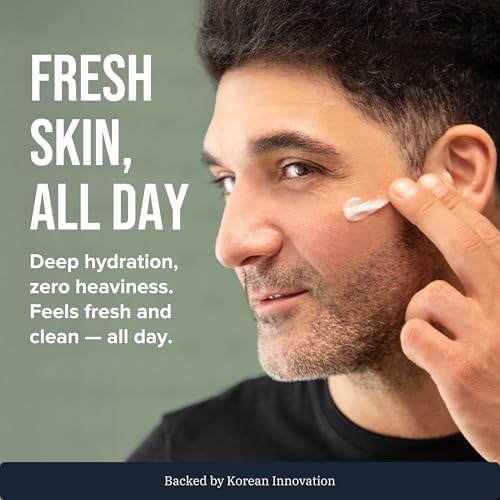 Cardon Anti-Aging Face Moisturizer for Men 1.7 fl oz Hydro Boost Gel with Cactus Extract