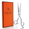 Sirabe 6.3-inch Professional Hair Cutting Scissors - Ultra Sharp Stainless Steel Barber Shears