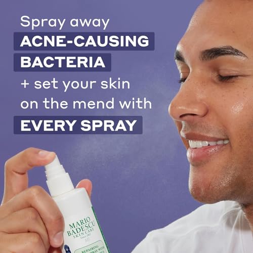 Mario Badescu Drying Lotion & Repairing HOCl Facial Spray Bundle | Blemish Spot Treatment Lotion with Salicylic Acid & Sulfur + Facial Spray That Soothes, Hydrates, & Reduces Redness | Non-Irritating