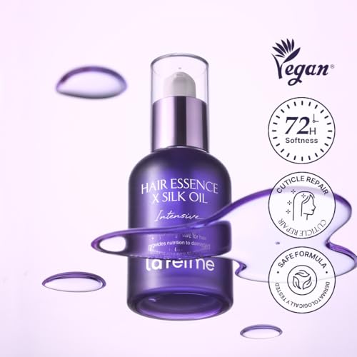 Lightweight Hair Oil for Damaged & Frizzy Hair - Shine & Smoothness, Orchid Scent, 1.85 Fl Oz