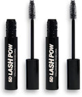 Revolution Beauty 5D Lash Pow Mascara - Lengthening & Volumizing, Vegan & Cruelty-Free, 0.41 Fl Oz Pack of 2