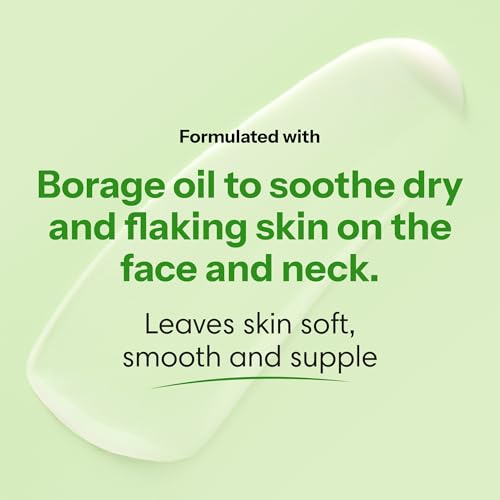 ShiKai Borage Therapy Facial Moisturizer | Unscented Cream for Face & Neck | Daily Skin Lotion for Dry or Sensitive Skin | Non-Greasy, Gentle Formula