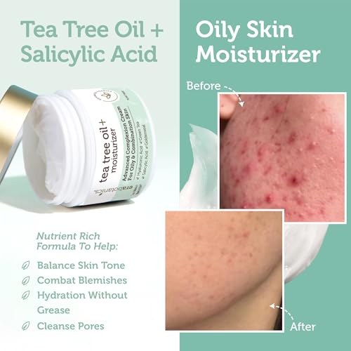 Era Organics Tea Tree Skincare Trio ? Tea Tree Cream, Cleanser & Microdermabrasion Face Scrub for Oily, Blemish-Prone Skin ? Cleanse & Balance Your Skin With Non-Toxic, Plant-Based Skin Care