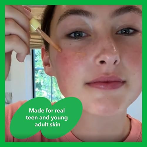 Base Facial Serum (1 floz) | Lightweight Face Skin Treatment w/Niacinamide & Cucumber | Safe Plant-Based Skincare For Tweens Teen & Young Adult Skin
