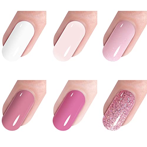 Vishine Gel Nail Polish Starter Kit with 48W SunOne UV LED Lamp - Variation #001