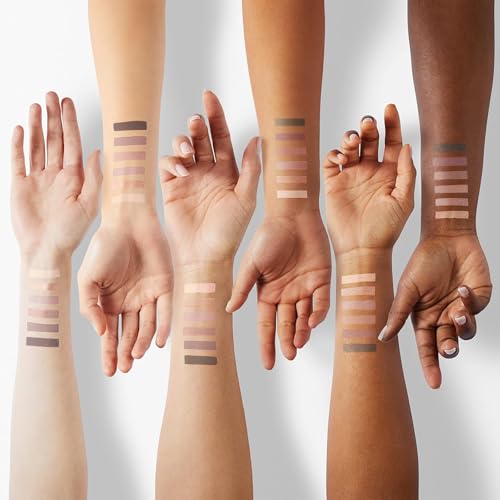Nudes Series Mini Eyeshadow Palette, Velvety Matte Finish, 6 Nude Taupe & Brown Neutral Eye Shadows, Travel Friendly Size, Vegan, Cruelty-free,Long-lasting