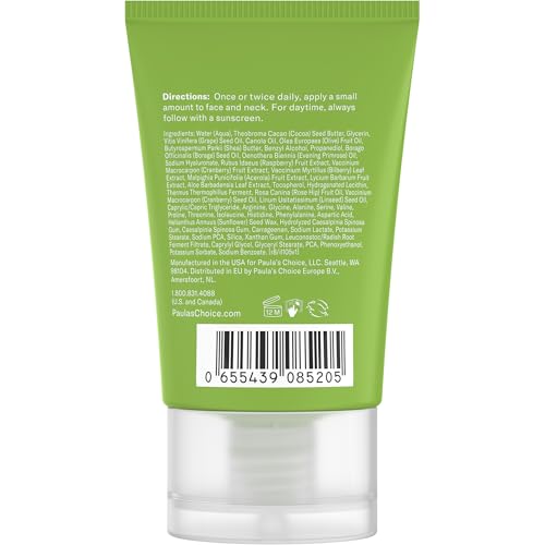 Paula's Choice EARTH SOURCED Antioxidant Enriched Natural Moisturizer with Shea Butter & Vitamin E, 98% Natural & Fragrance Free, 2 Ounce