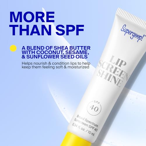SPF 40 Lip Gloss with Sun Protection & Moisturizing Oils - Clear Lip Balm