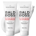 The Bald Brothers Bald Head Care Moisturizer 3 Oz 2-Pack - Vegan & Non-Greasy