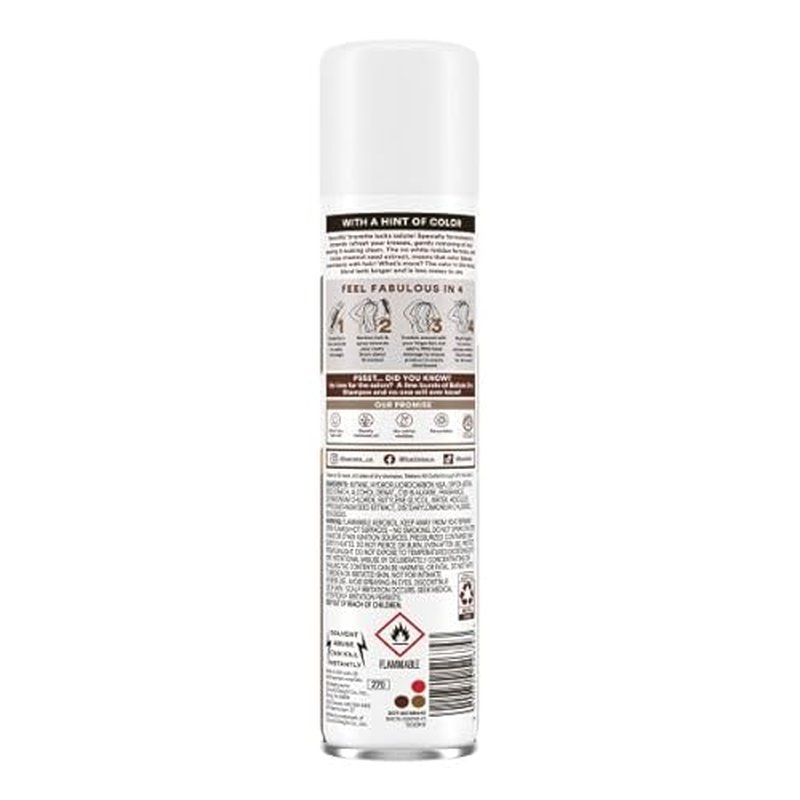 Batiste Dry Shampoo, Brunette, 4.2 Fl Oz (Pack of 2)