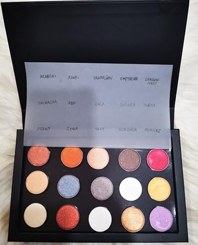 4-Layer Book Shaped Magnetic Eyeshadow Palette Empty Makeup Storage Box - Extra Large Space