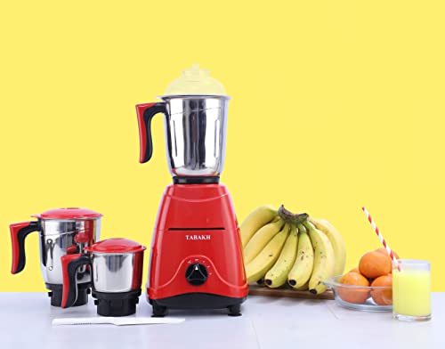 Indian Mixer Grinder 650W 110V - Electric Food Processor with Multiple Jars
