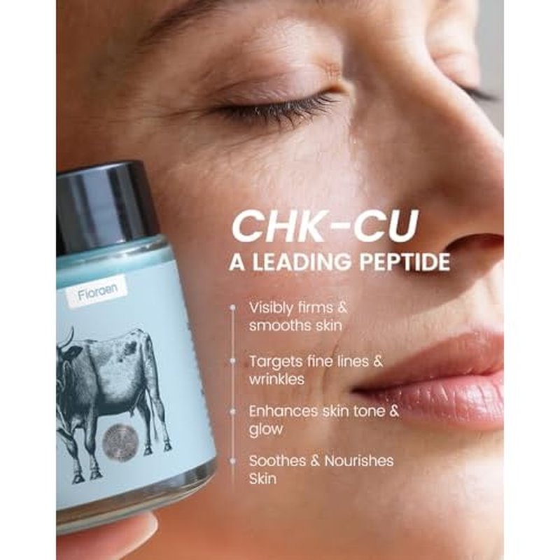 25,000ppm GHK-Cu Copper Peptides Whipped Beef Tallow for Skin, Grass Fed Tallow and Honey Balm with Manuka Honey & Vitamin E, High Potency Tallow Face Moisturizer for Firming & Repair 4oz