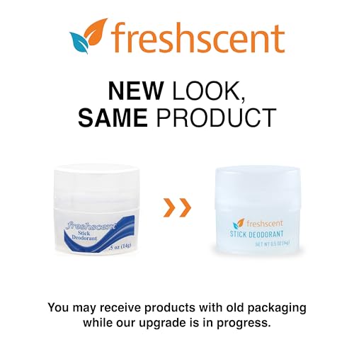 Freshscent 0.5 oz Travel Size Stick Deodorant - Light Fragrance, Bulk Pack