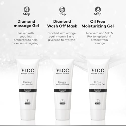 Diamond Facial Kit for Skin Brightening & Anti-Aging - 180g