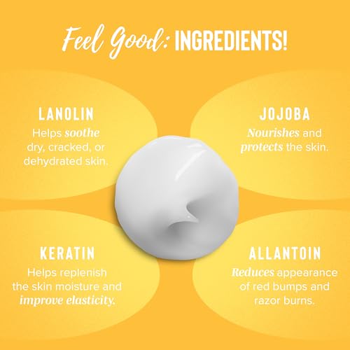 Coochy Shave Cream - Moisturizing Shave Lotion - Gentle Intimate Shaving Cream - For Bikini Area, Underarms, Legs & More - Rash-Free, Hydrating Formula - Peachy Keen, 32 oz