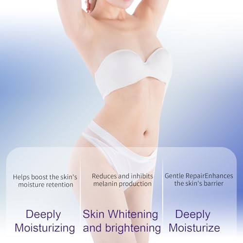 Intimate Bleaching Cream for Women,Skin Lightening Body Whitening Cream for Private Parts,Kojic Acid Brightening Dark Spot Remover for Neck,Armpit,Underarm,Elbow,Inner Thigh and Knees