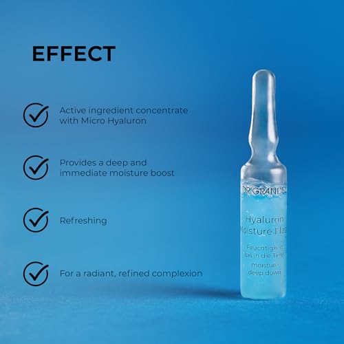 Hydrating Facial Ampoules - Intensive Moisture Boost with MicroHyaluronic Acid, 9ml