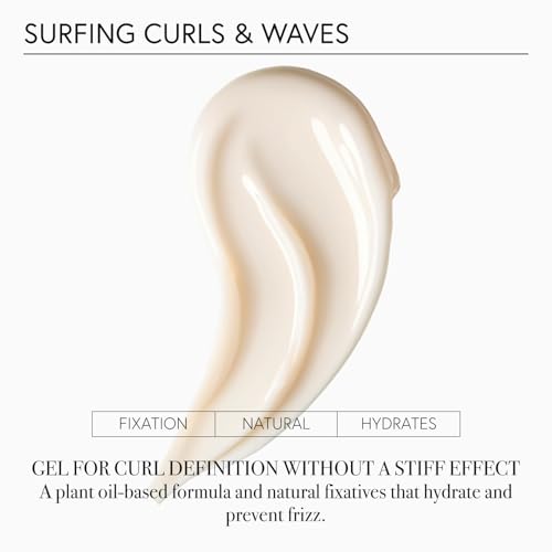 Curl Defining Hair Gel with Flexible Hold and Nourishing Ingredients 7 Fl Oz