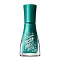 Sally Hansen Insta-Dri Crystal Nail Polish | Quick Dry, Long Lasting, Streak-Free Shine | Opaque, Shimmery | 122 Jade Jewel | Deep Teal Green Nail Color