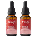 Organic Rosehip Oil Duo Set - 0.5 Fl Oz Each, Antioxidant Skin Care
