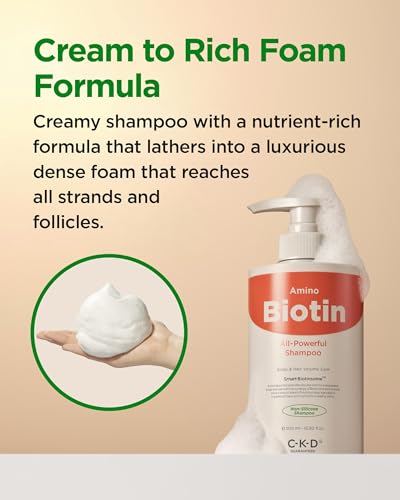 Amino Biotin Hair Growth Shampoo 16.9 fl.oz - Nourishing & Strengthening