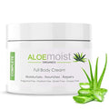 Organic Aloe Vera Face & Body Moisturizer 8 oz Pack of 2 - Vitamin E & Retinol