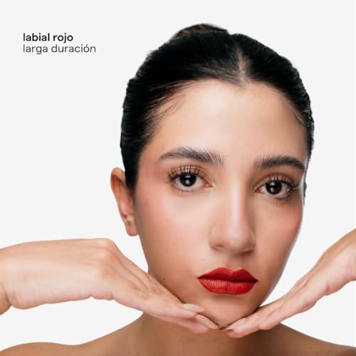 Sarellly Telenovela Lip Duo Rubi Burnt Red Matte Lipstick & Hydrating Gloss Set