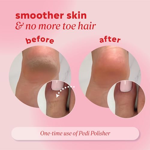 Onyx Professional Pedi Polisher, 2-in-1 Nano Glass Exfoliator