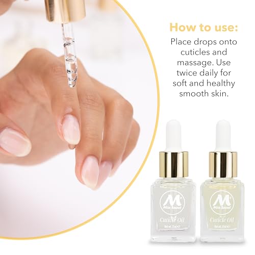 Mia Secret NEW Cuticle Oils 2025 luxury scent Salon and DIY MADE IN USA (17ml, Starfruit Spritz)