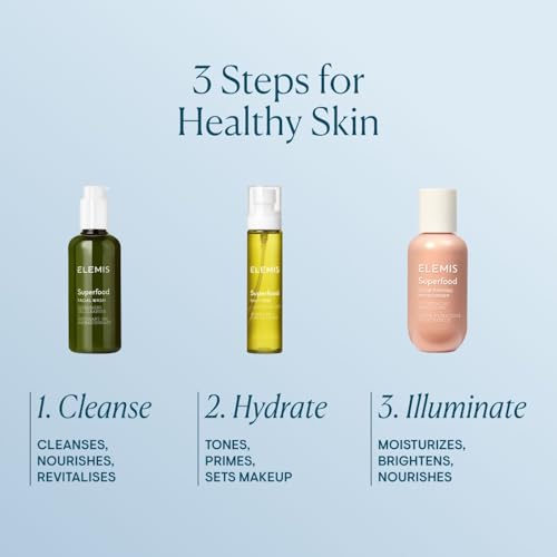 ELEMIS Superfood Multi Mist 4-in-1 Facial Hydrating, Toning, Priming & Setting Spray 98ml