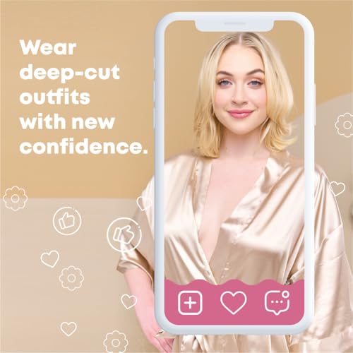 Chest Wrinkle Patches Reusable | Anti-Aging Patches for Fine Lines | Long-Lasting Wrinkle Pads for a Youthful Appearance | Skin-Safe Chest Care Solution | Includes 4 Durable Pads for a Smooth Look 4ct
