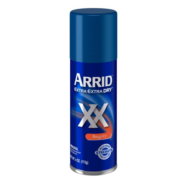 Arrid XX Anti-Perspirant Deodorant Spray Regular 4 oz Pack of 5