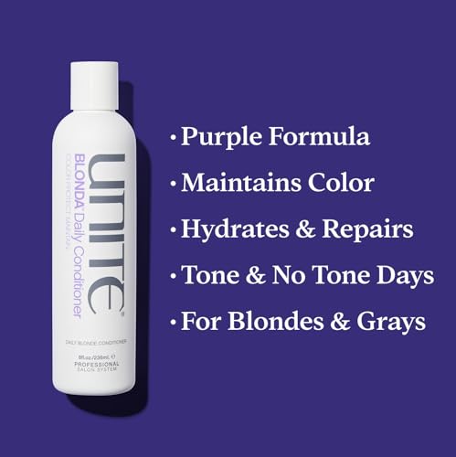 Unite Blonda Daily Shampoo & Purple Conditioner Set for Blonde & Highlighted Hair