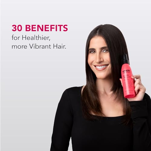 Keratin Obsessed Multi-Benefit Hair Treatment Spray 5 Fl Oz - Color Safe, Frizz Control & Shine