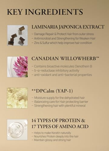 laferme Laminaria Hair Conditioner with Organic Ingredients for Damaged, Dry, Frizzy Hair - White Musk Scent, 33.8 Fl Oz