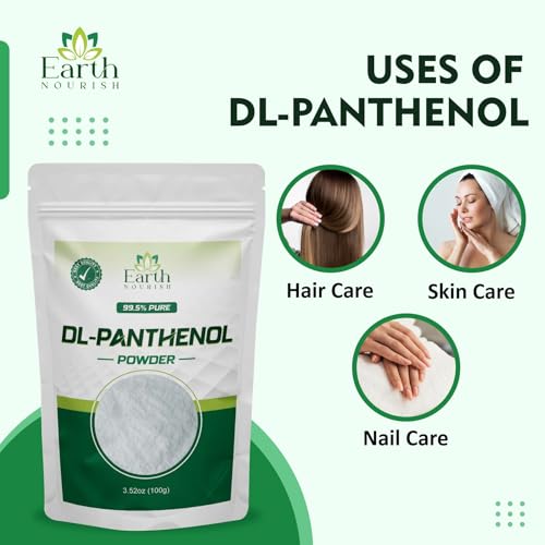 DL-Panthenol Powder 3.52oz - Provitamin B5 for Hair & Skin DIY Cosmetics (Variation of THIS listing)