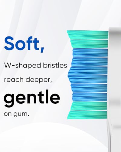 MySmile UC605 Electric Toothbrush Pearl White - 80+ Day Battery, 6 Heads & 48,000 VPM